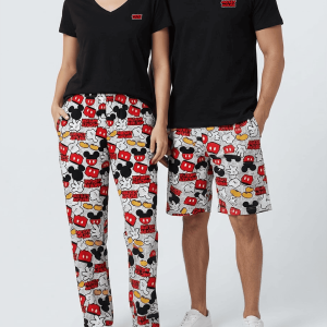 Combo Pijama Pantalón + Pantaloneta Mickey Mouse