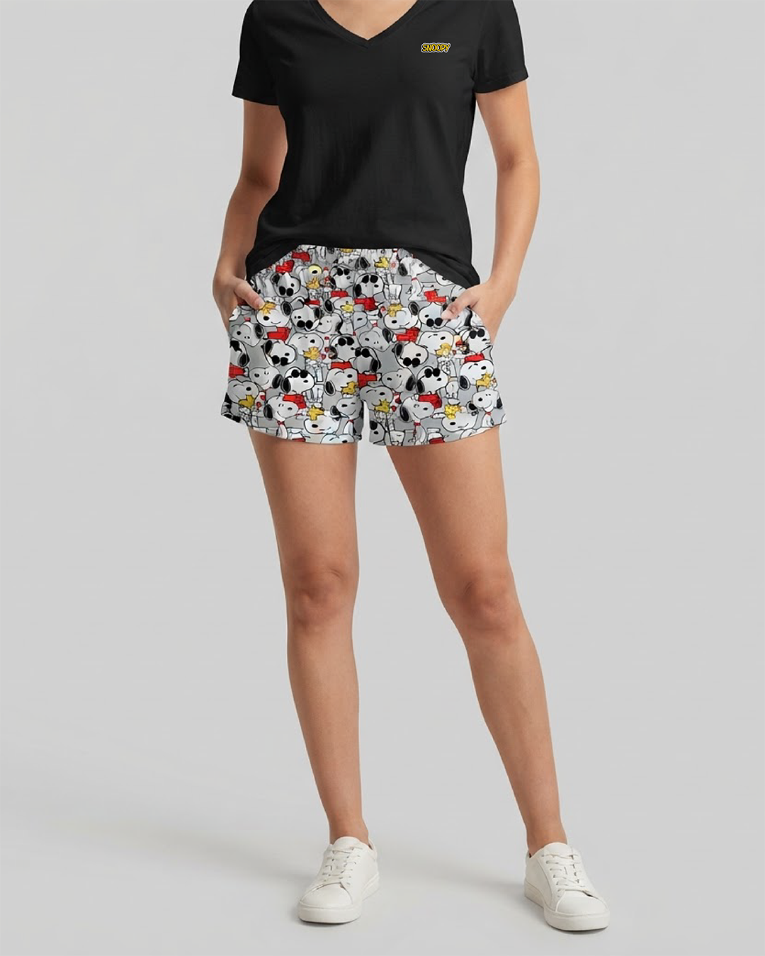 Pijama Short Snoopy
